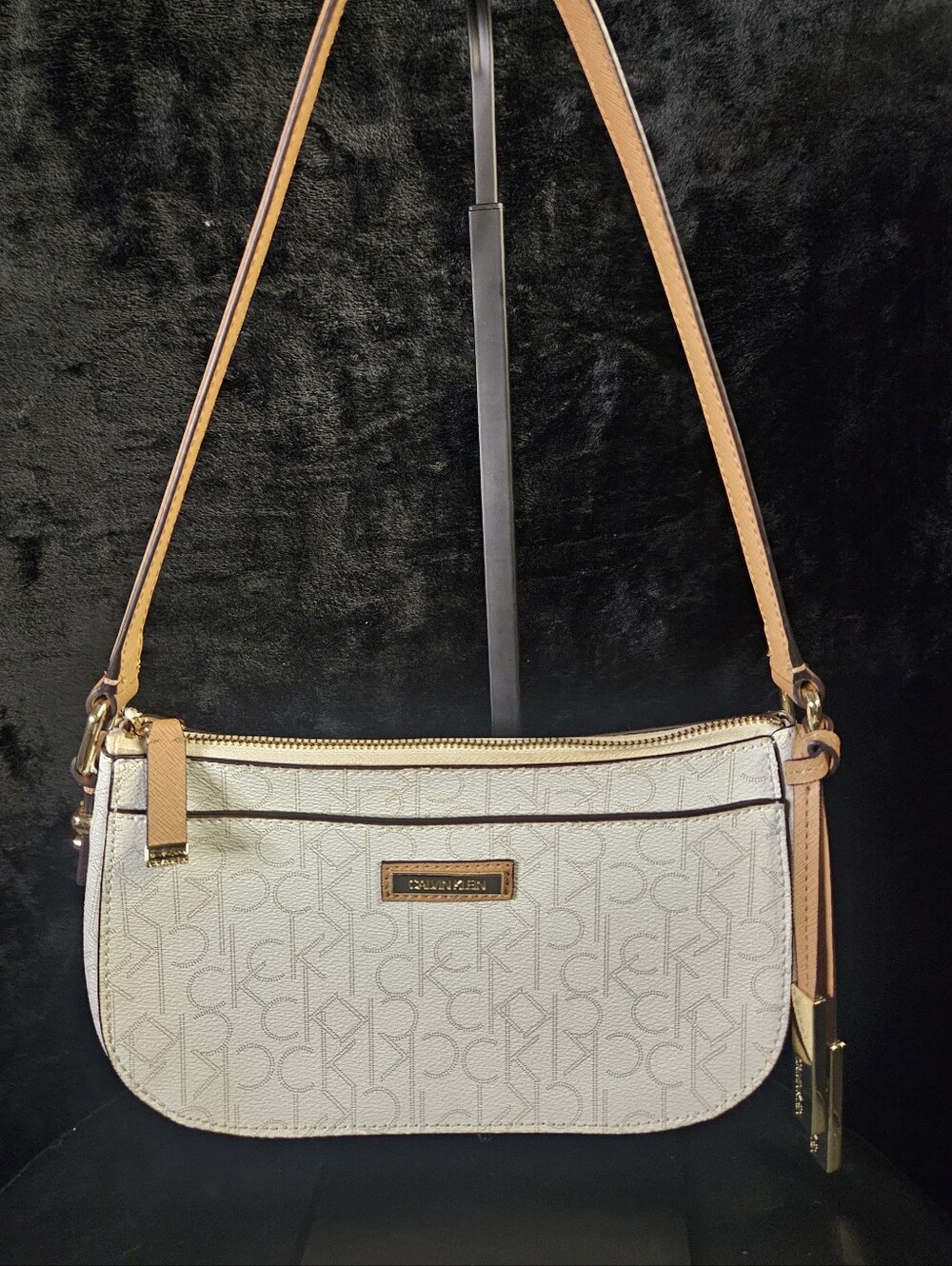 Calvin Klein Monogram Signature Shoulder Bag - NWOT
